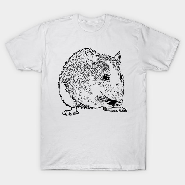 Rat T-Shirt by voidea